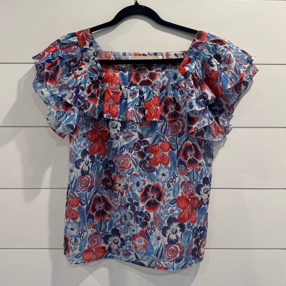 The Vampire’s Wife Charmer blouse in Riviera Chloe floral print